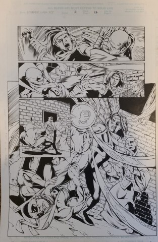 Iron Fist - Wolverine 2 Pg. 16 by P: Jamal Igle I: Rich Perotta